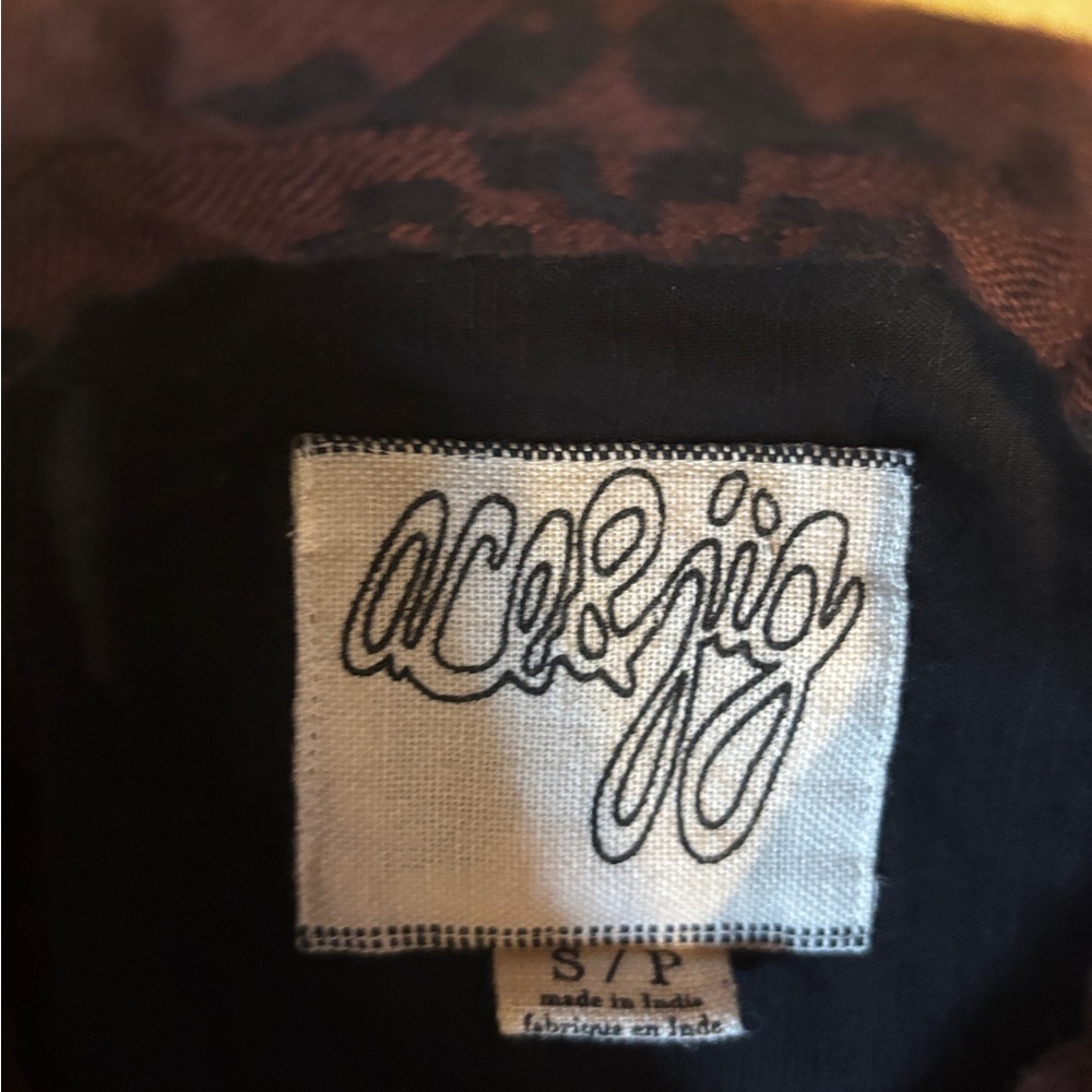 Ace&Jig Alma shirt in Ganache size Small - Picture 5 of 8